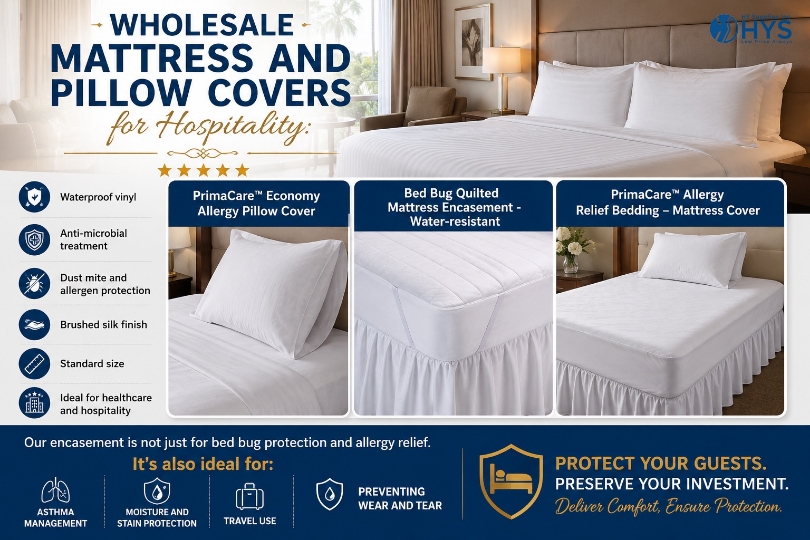 Wholesale Mattress and Pillow Covers for Hospitality: Essential Guide 